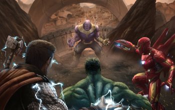 hulk vs thanos avengers 2