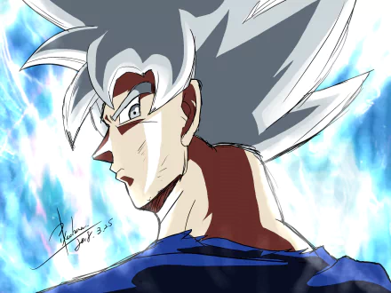 Super Saiyan God Goku Anime Dragon Ball Super HD Desktop Wallpaper | Background Image