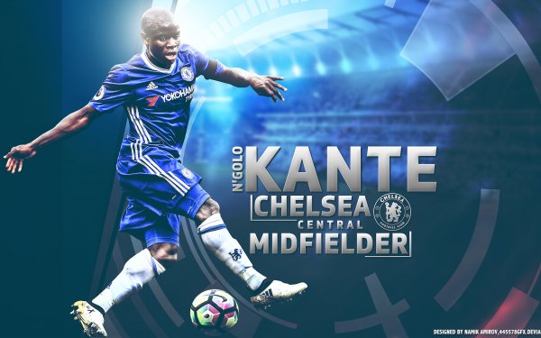 Sports N'Golo Kanté Soccer Player French Chelsea F.C. HD Wallpaper | Background Image