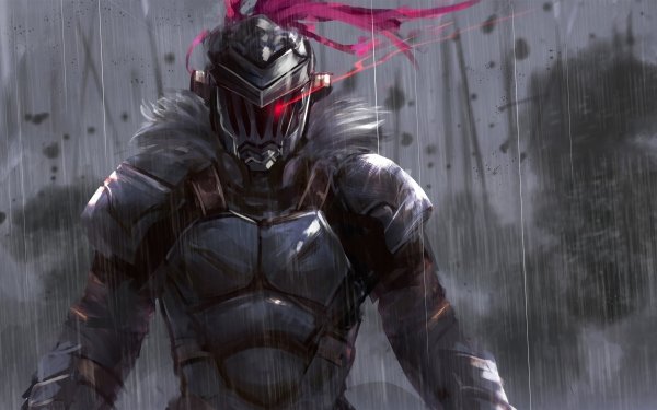Anime Goblin Slayer Lluvia Helmet Armor Fondo de pantalla HD | Fondo de Escritorio