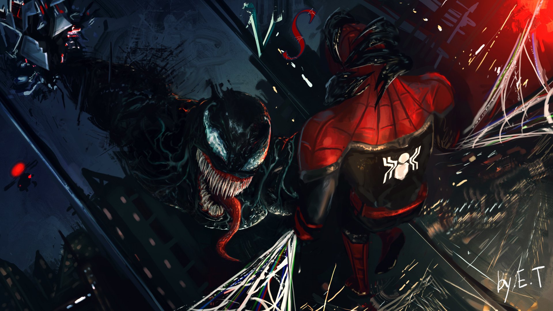 Comics Spider-Man Venom коврик коллекционная карточная игра