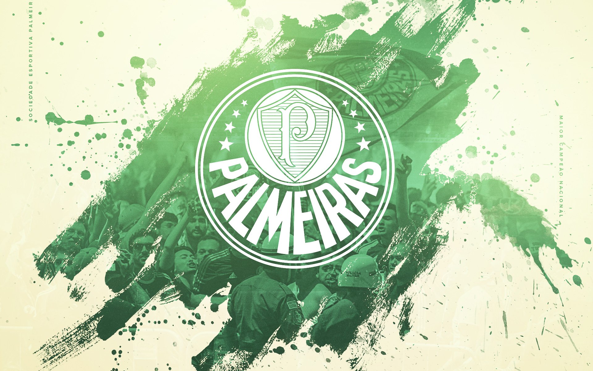 Download Logo Soccer Sociedade Esportiva Palmeiras Sports  HD Wallpaper