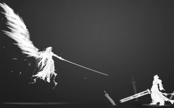 Sephiroth (Final Fantasy) Anime Final Fantasy VII: Advent Children HD Desktop Wallpaper | Background Image