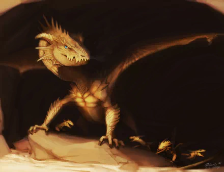 fantasy dragon HD Desktop Wallpaper | Background Image