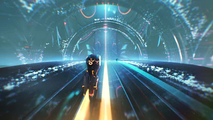 video game TRON RUN/r HD Desktop Wallpaper | Background Image