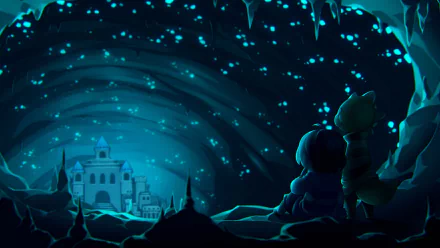 Monster Kid (Undertale) Frisk (Undertale) video game Undertale HD Desktop Wallpaper | Background Image