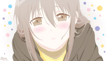 Sayuri Muranushi Anime Working!! HD Desktop Wallpaper | Background Image