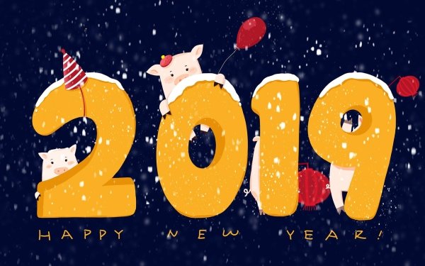 Holiday New Year 2019 Happy New Year HD Wallpaper | Background Image