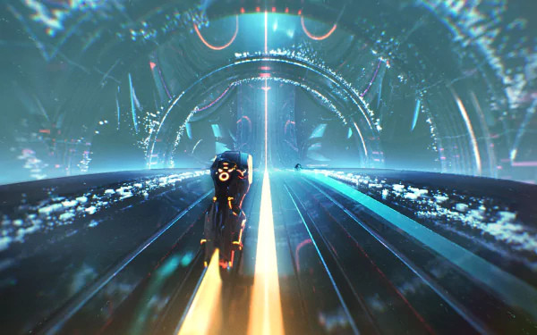 video game TRON RUN/r HD Desktop Wallpaper | Background Image