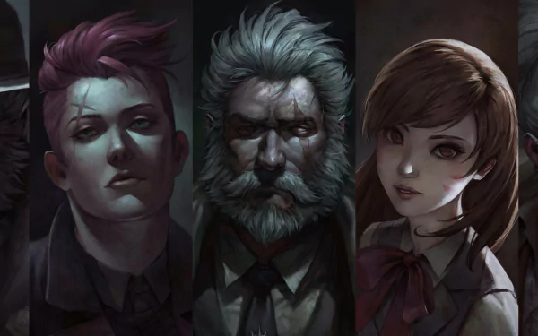Zarya (Overwatch) Winston (Overwatch) Roadhog (Overwatch) Reinhardt (Overwatch) D.Va (Overwatch) video game Overwatch HD Desktop Wallpaper | Background Image