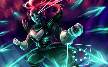 Undyne The Undying Undertale Hd Wallpapers Background Images