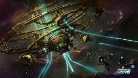 Clank (Ratchet & Clank) video game Ratchet & Clank Future: A Crack in Time HD Desktop Wallpaper | Background Image