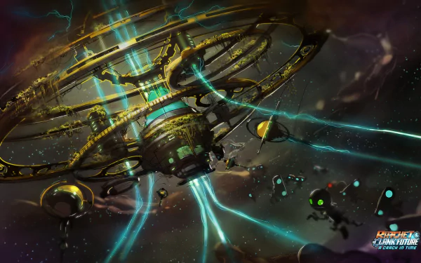 Clank (Ratchet & Clank) video game Ratchet & Clank Future: A Crack in Time HD Desktop Wallpaper | Background Image