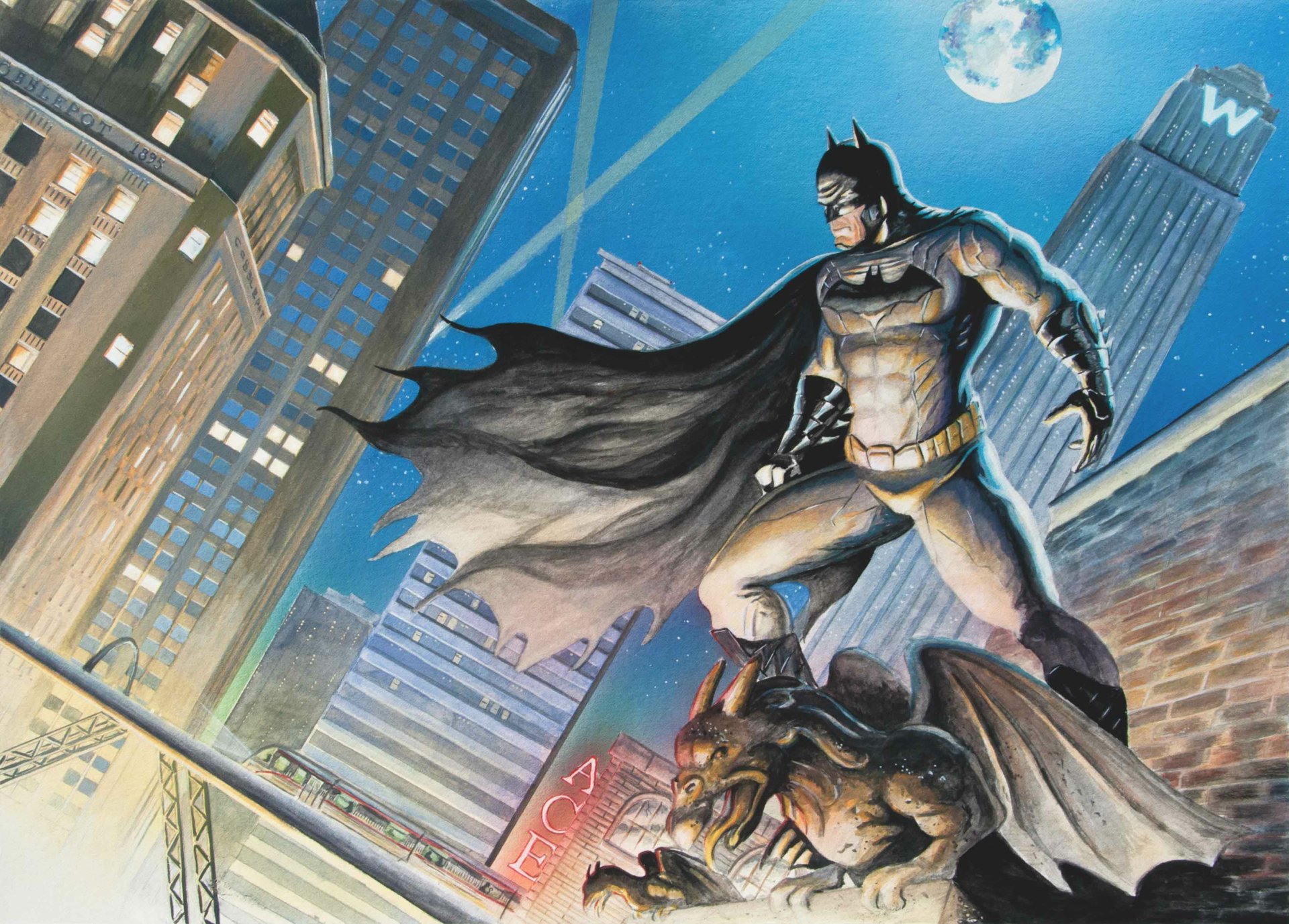 Download DC Comics Comic Batman HD Wallpaper