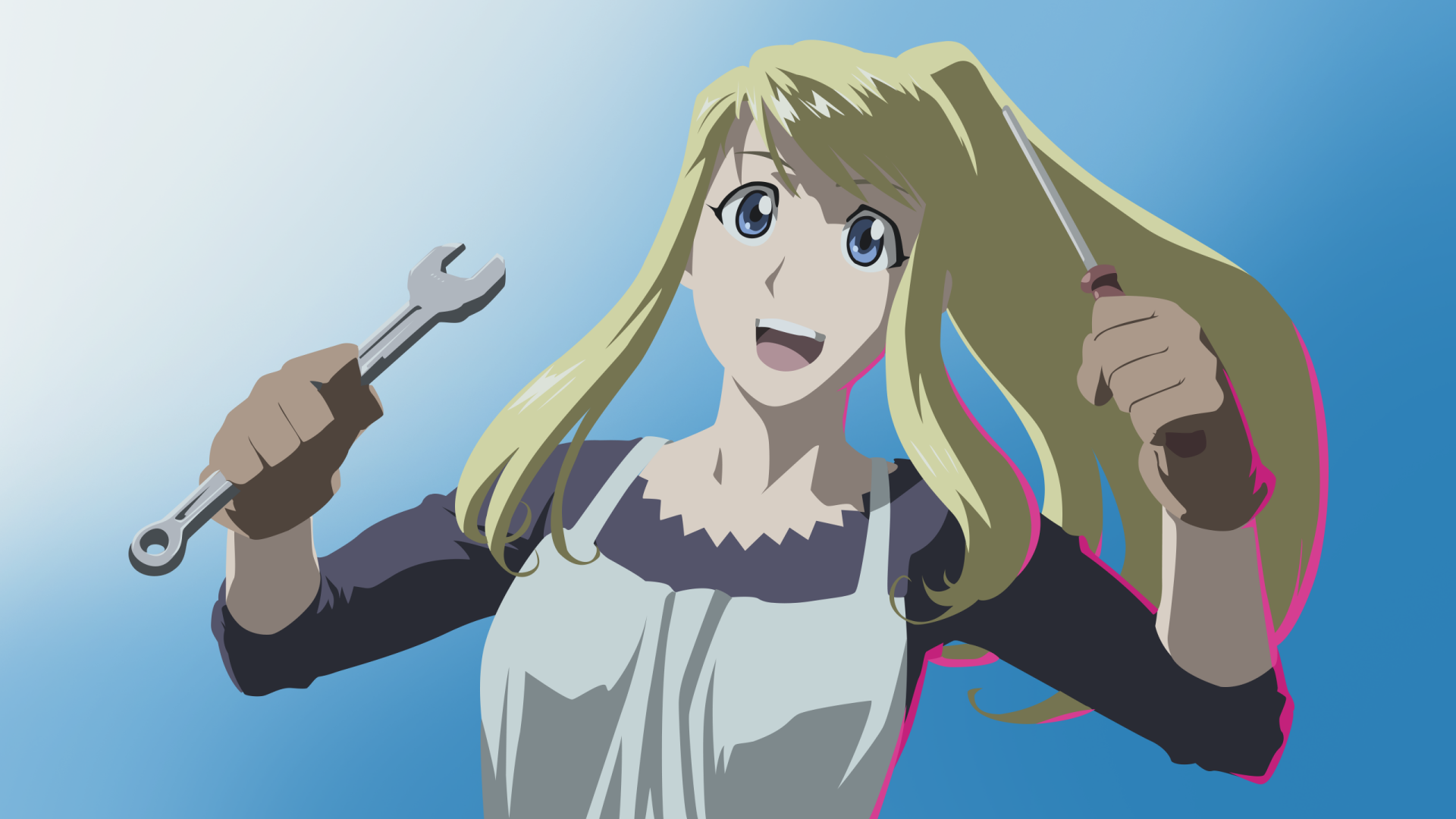 Download Winry Rockbell Anime Fullmetal Alchemist Hd Wallpaper By Thomas V Kristiansen 7711