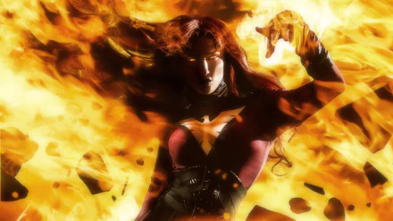 Dark Phoenix Jean Grey Phoenix (Marvel Comics) Comic phoenix HD Desktop Wallpaper | Background Image