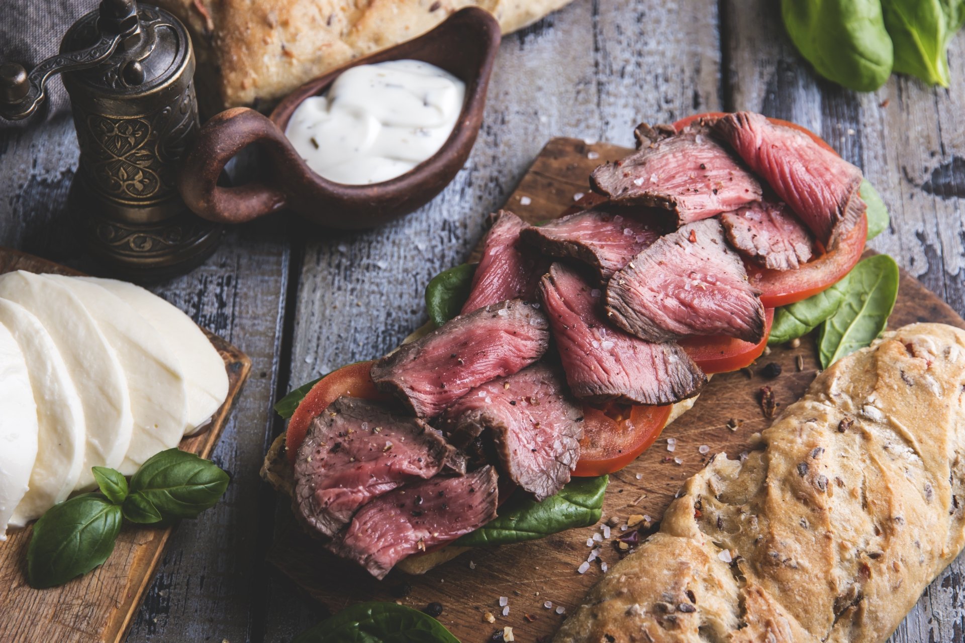 Download Bread Meat Still Life Food Sandwich 4k Ultra HD Wallpaper