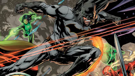 Simon Baz Jessica Cruz (Green Lantern) Green Lantern Justice League DC Comics Comic Batman HD Desktop Wallpaper | Background Image