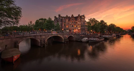Netherlands man made Amsterdam HD Desktop Wallpaper | Background Image
