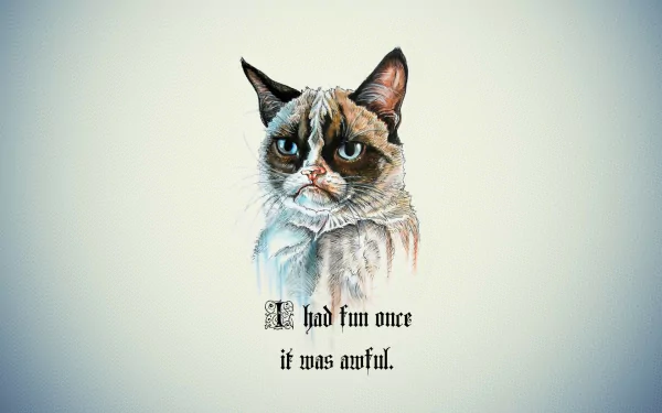  I had fun once, it was awful