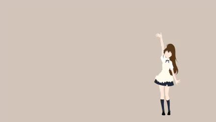 Popura Taneshima Anime Working!! HD Desktop Wallpaper | Background Image