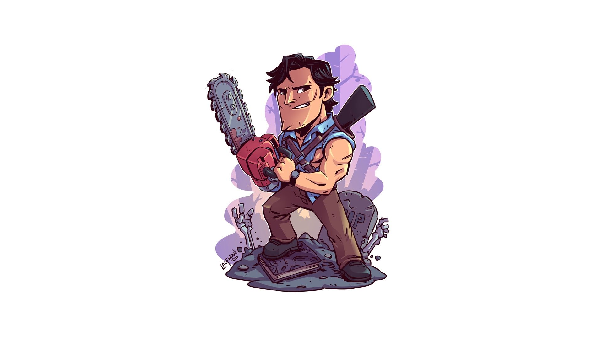 army of darkness ash wallpaper