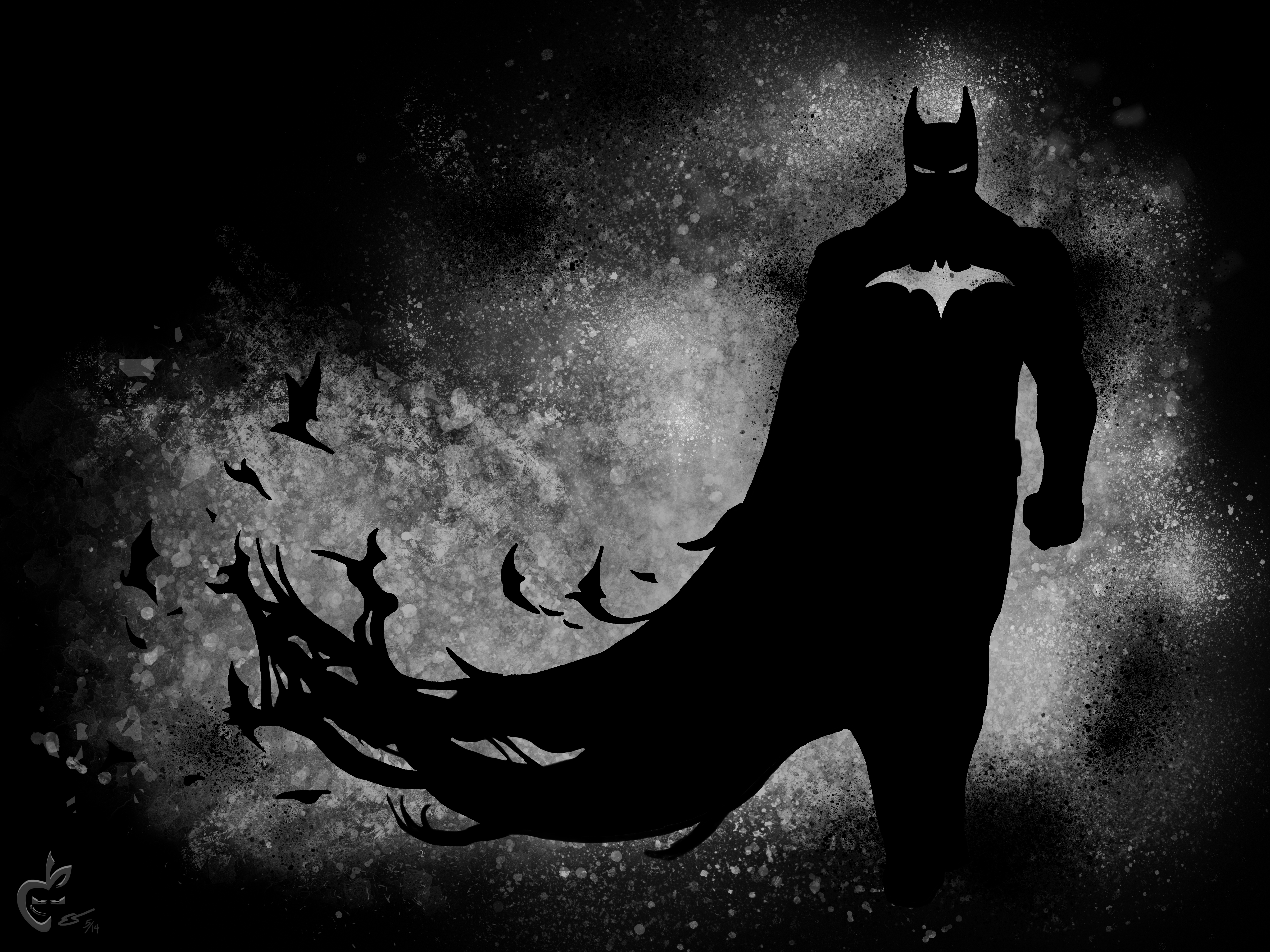 Download DC Comics Comic Batman 4k Ultra HD Wallpaper by Esteban Salinas