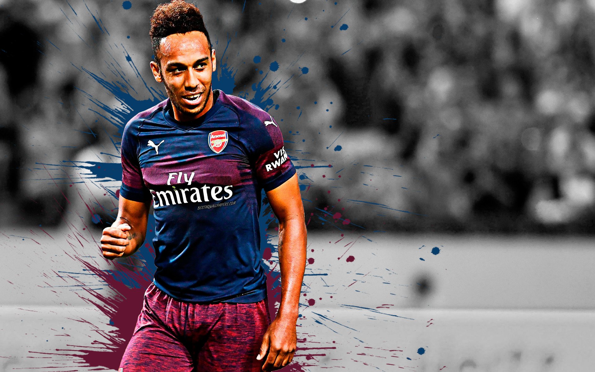 Pierre-Emerick Aubameyang 4k Ultra 高清壁纸 | 桌面背景 | 3840x2400 | ID:980800 ...