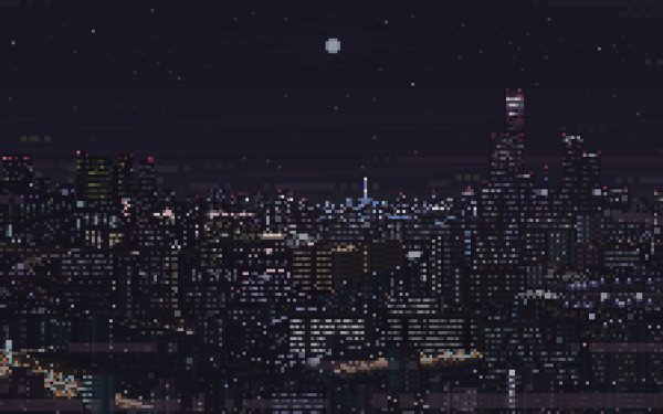 Artistic Pixel Art HD Wallpaper | Background Image