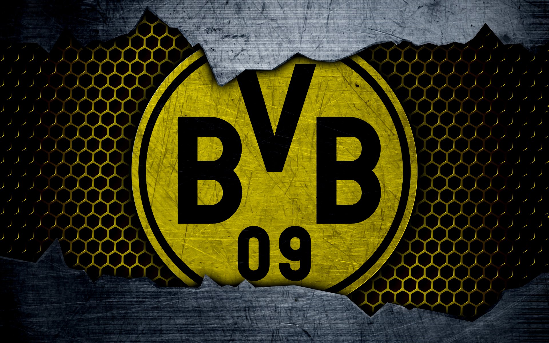 Download BVB Emblem Logo Soccer Borussia Dortmund Sports 4k Ultra HD