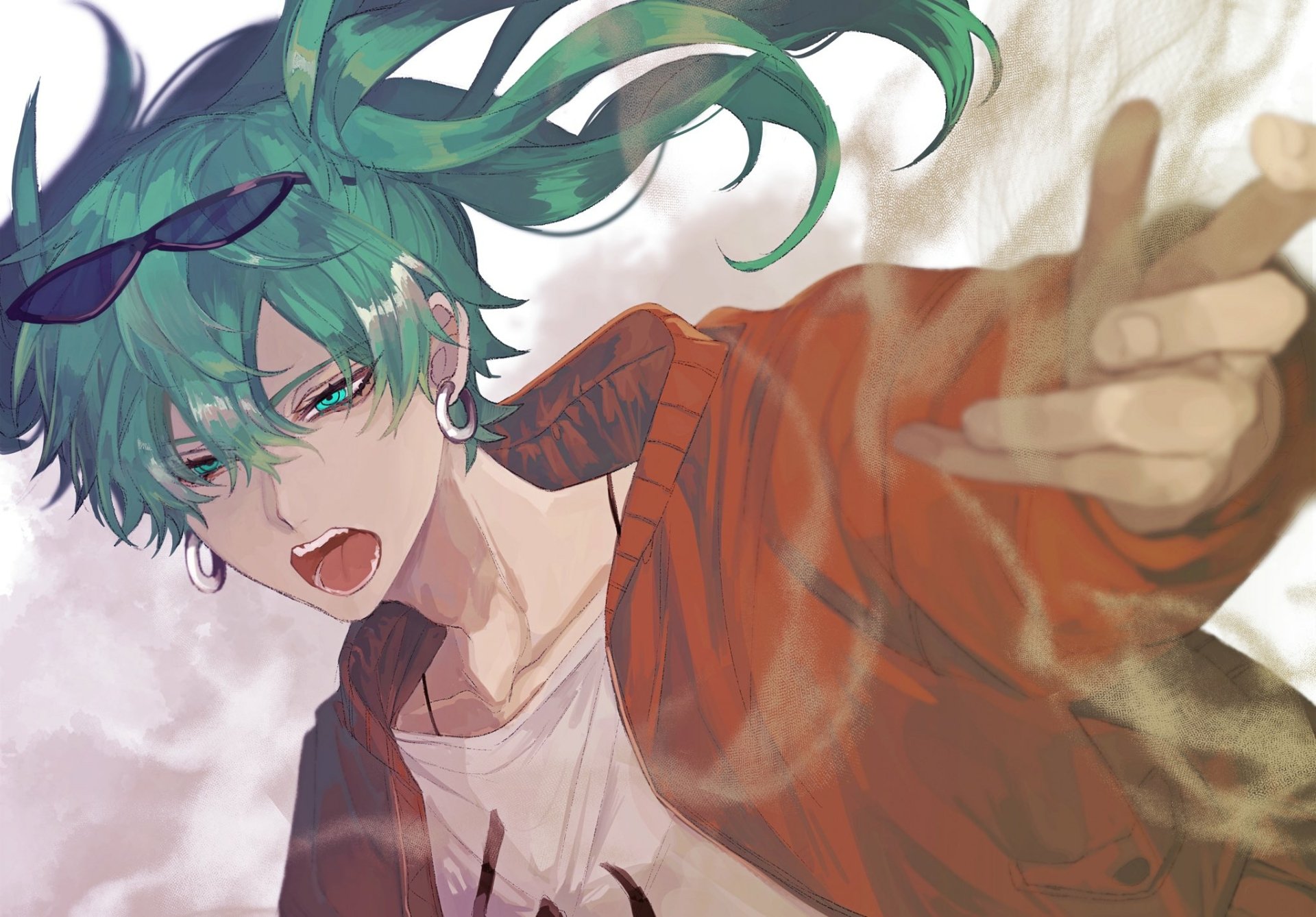 Download Hatsune Miku Anime Vocaloid HD Wallpaper by くろうめ