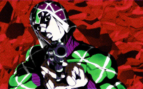 Guido Mista Anime Jojo's Bizarre Adventure HD Desktop Wallpaper | Background Image
