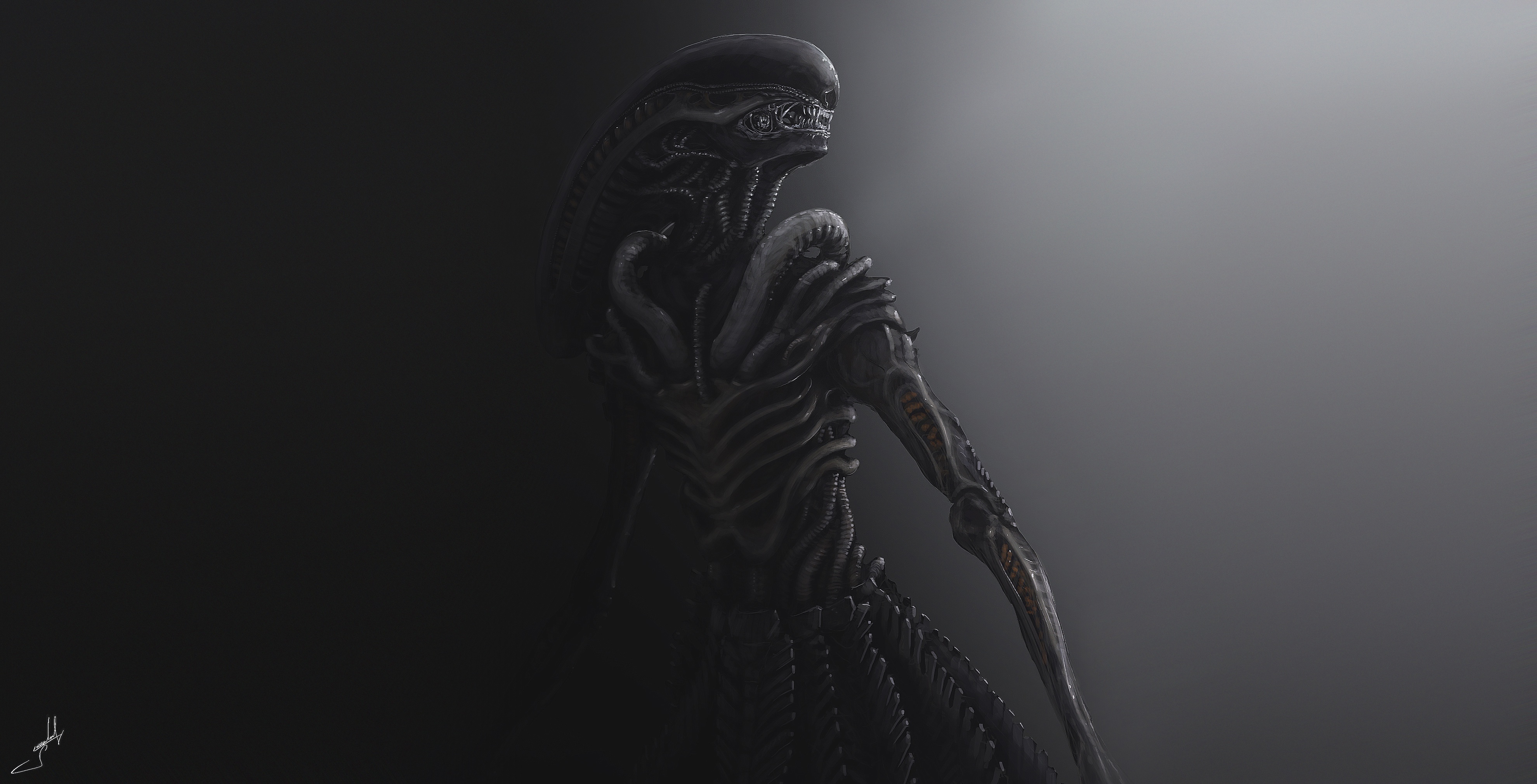 Sci Fi Alien HD Wallpaper | Background Image | 3960x2021