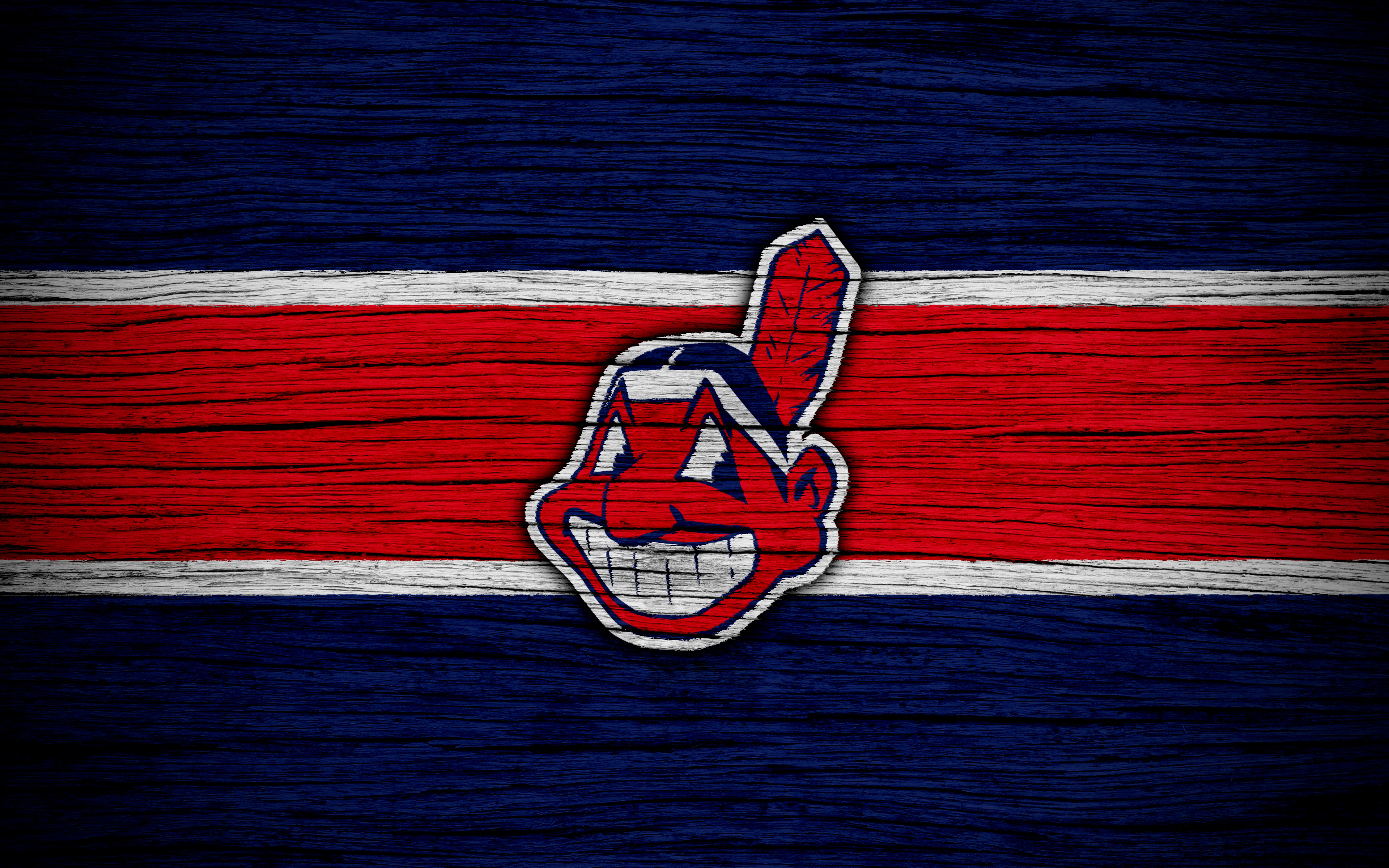 Download Cleveland Indians Team Name Logo Wallpaper