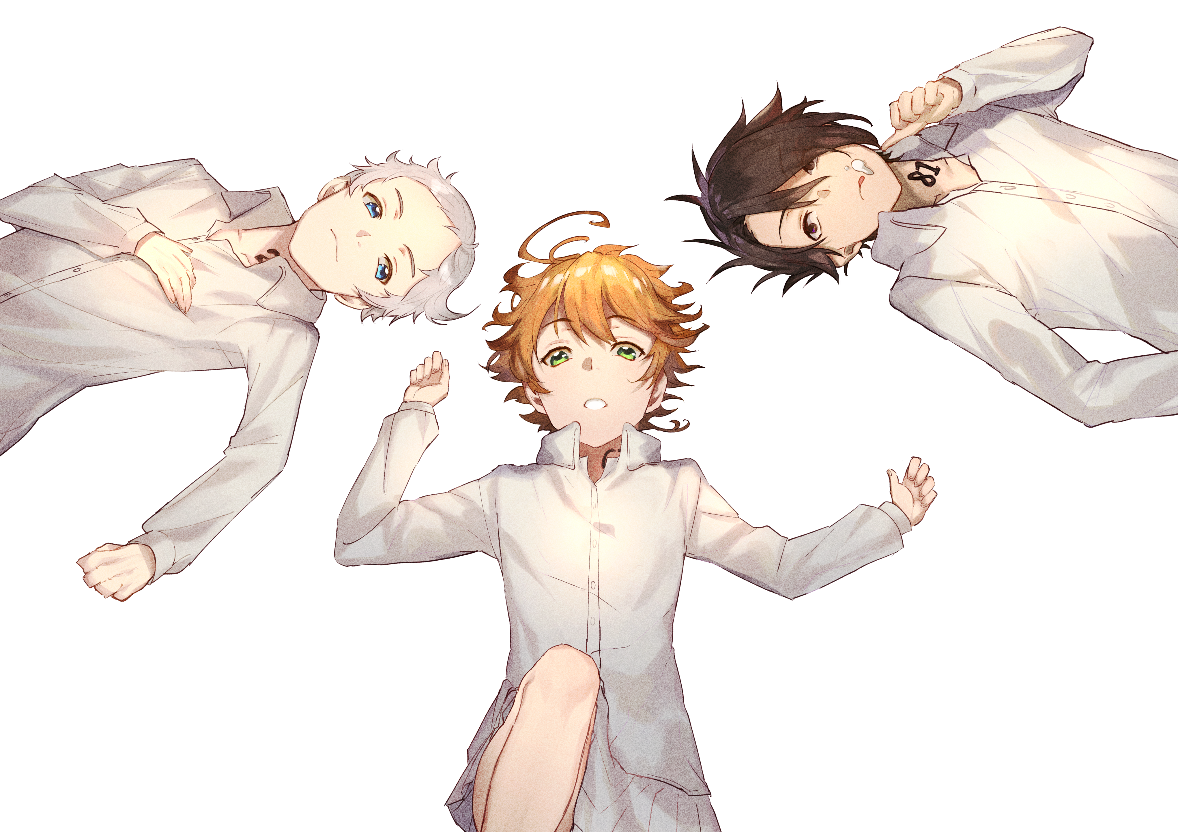 The Promised Neverland 4k Ultra HD Wallpaper by 心⑩