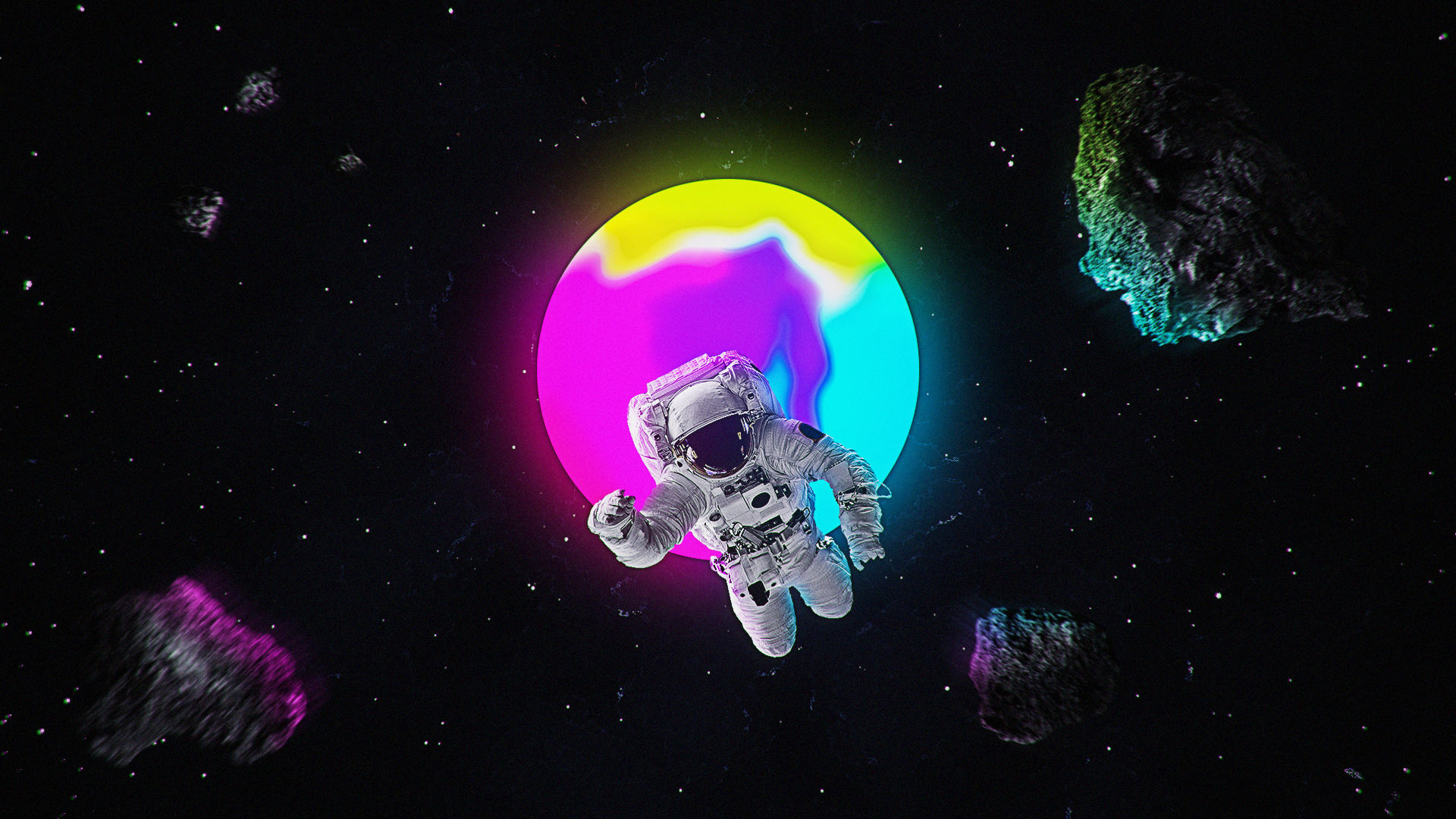 Sci Fi Astronaut HD Wallpaper