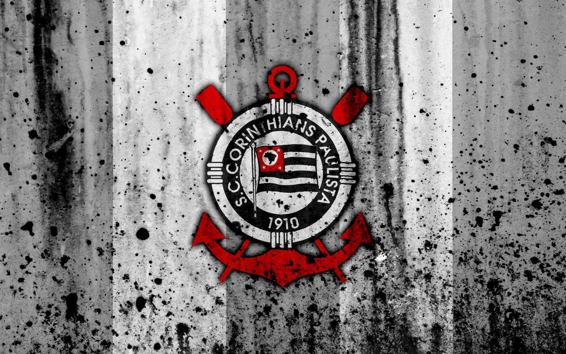 Download Emblem Logo Sport Club Corinthians Paulista Sports  4k Ultra HD Wallpaper