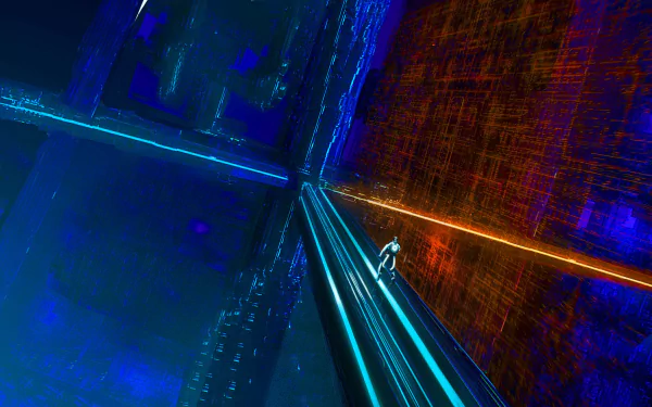 video game TRON RUN/r HD Desktop Wallpaper | Background Image