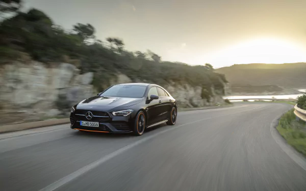 black car car Mercedes-Benz vehicle Mercedes-Benz CLA-Class HD Desktop Wallpaper | Background Image