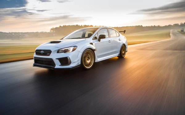 white car car Subaru vehicle Subaru WRX HD Desktop Wallpaper | Background Image
