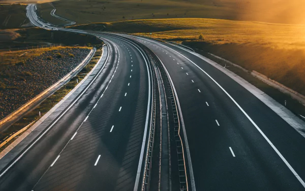 road man made highway HD Desktop Wallpaper | Background Image