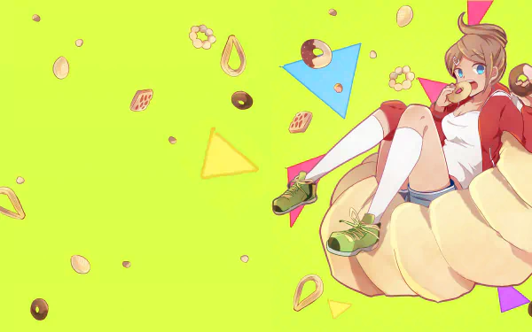 Aoi Asahina Anime Danganronpa HD Desktop Wallpaper | Background Image