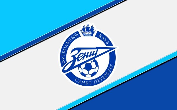Sports FC Zenit Saint Petersburg Soccer Club Logo Emblem HD Wallpaper | Background Image