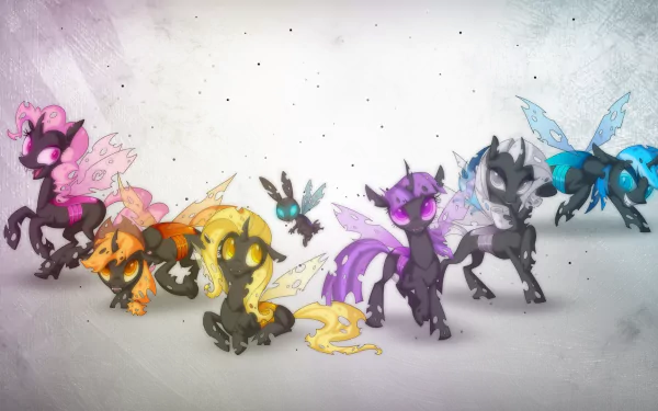 Angel Bunny Rarity (My Little Pony) Rainbow Dash Applejack (My Little Pony) Fluttershy (My Little Pony) Twilight Sparkle Pinkie Pie TV Show My Little Pony: Friendship Is Magic HD Desktop Wallpaper | Background Image