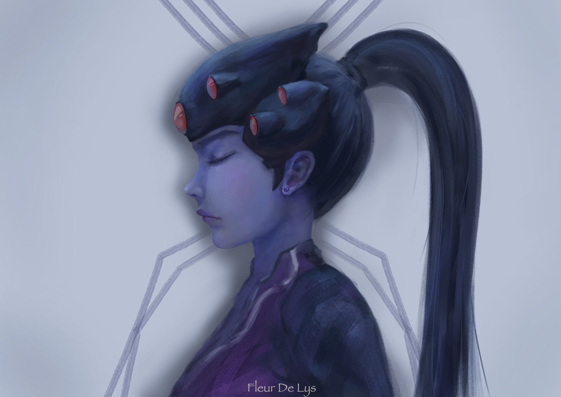 Download Widowmaker (Overwatch) Video Game Overwatch HD Wallpaper by FleurDeLys