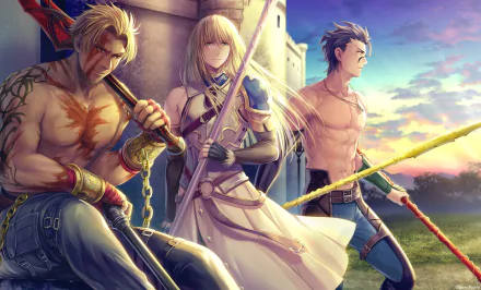  Berserker,Lancer &amp; Saber Class Servant by 萩野小唄