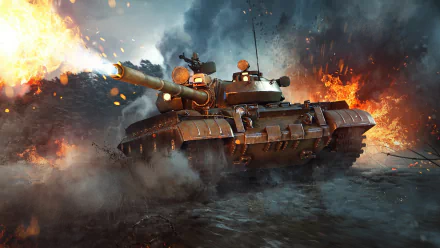 tank T-54 video game War Thunder HD Desktop Wallpaper | Background Image