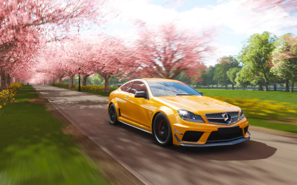Mercedes-AMG C 63 vehicle Forza Horizon 4 HD Desktop Wallpaper | Background Image