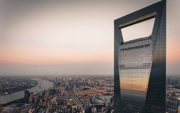 Man Made Shanghai Cities China City Skyscraper HD Wallpaper | Background Image