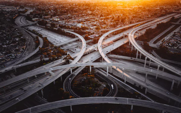  Judge Harry Pregerson Interchange, Los Angeles by Denys Nevozhai